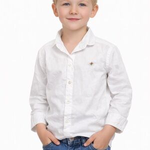 Manuel Ritz Kids White Button Down Shirt